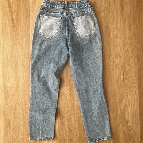 PACSUN Patchwork Denim Mom Jeans - Picture 7 of 7